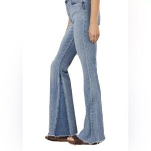 DL1961 Rachel Flare high rise long jeans 28